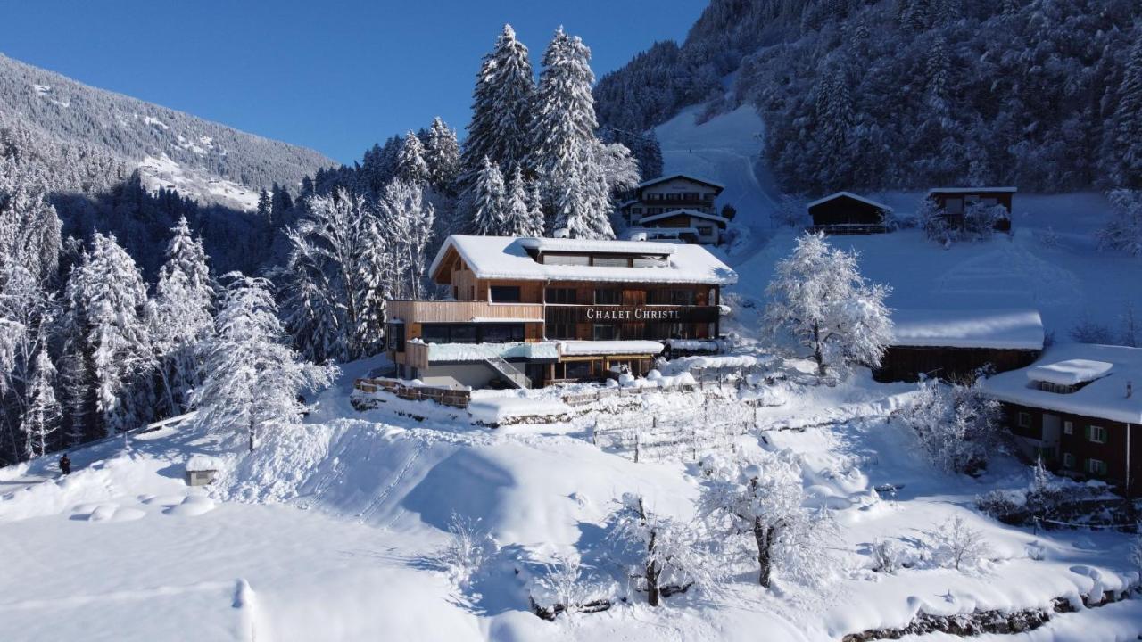 Chalet Christl Panorama Appartements 쉬룬즈 외부 사진