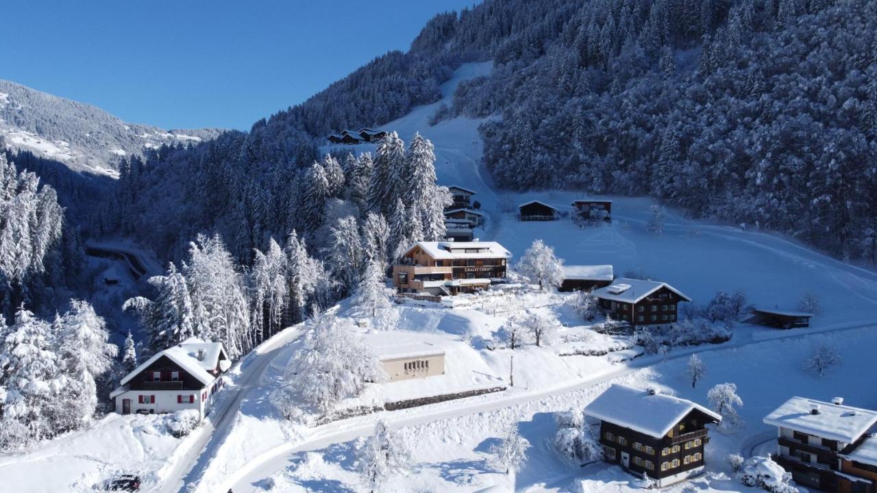 Chalet Christl Panorama Appartements 쉬룬즈 외부 사진
