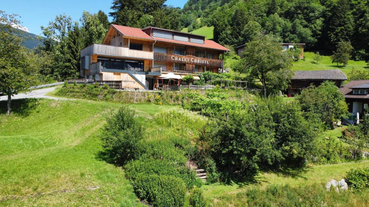 Chalet Christl Panorama Appartements 쉬룬즈 외부 사진