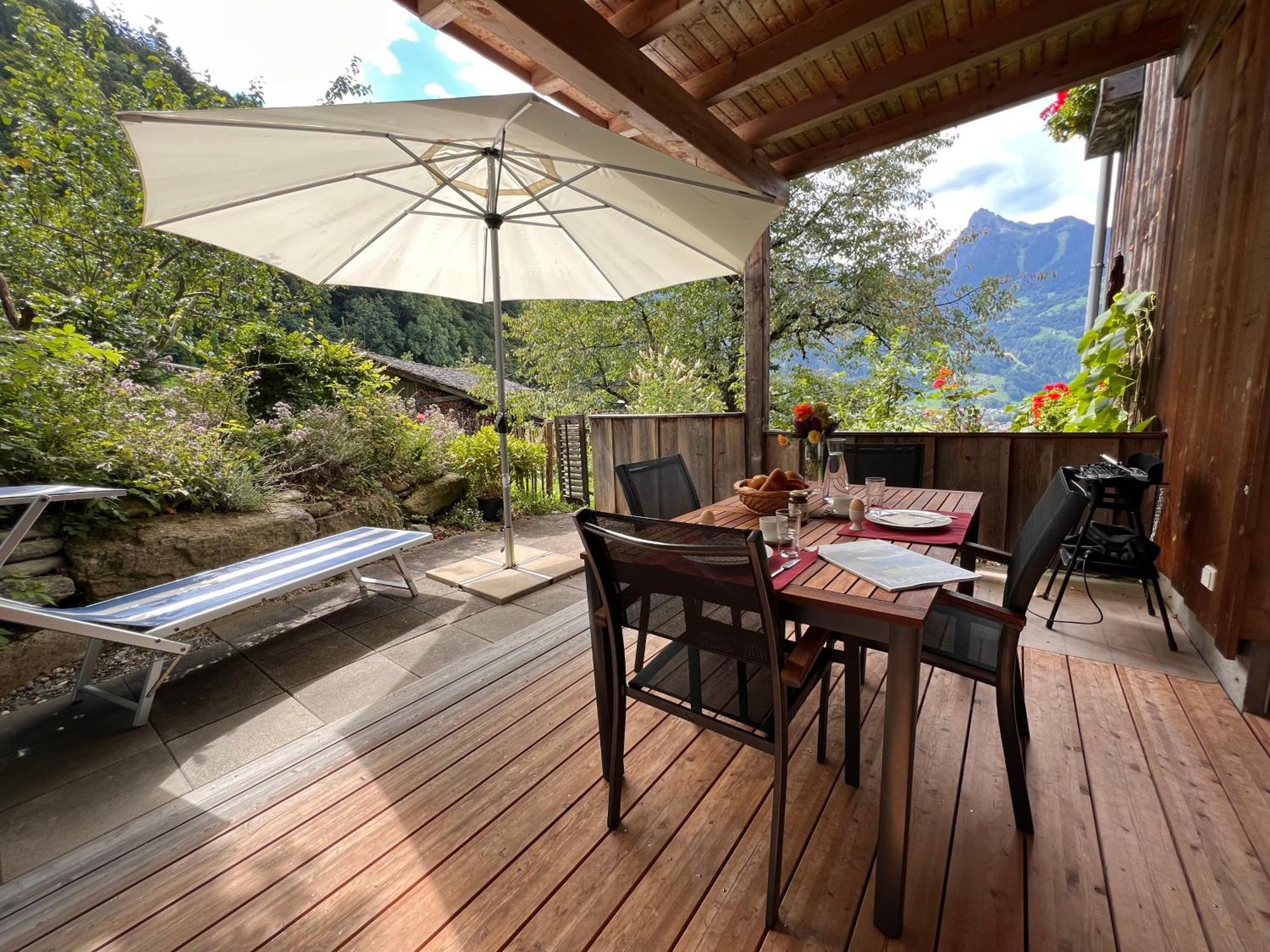 Chalet Christl Panorama Appartements 쉬룬즈 외부 사진